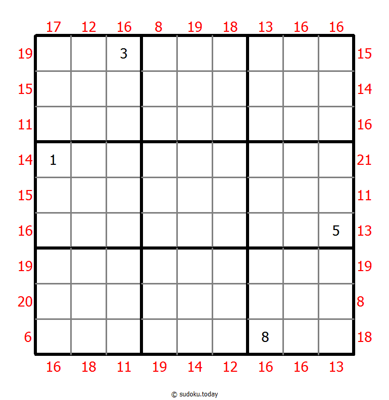 Sum Frame Sudoku