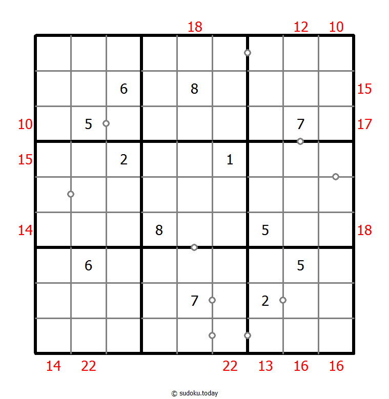 Hybrid Sudoku ( Consecutive Pairs + Sum Frame )